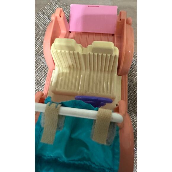 Fisher Price Loving Dollhouse Dream Cruiser Jeep With Canopy Vintage with Tent - Picture 2 of 10
